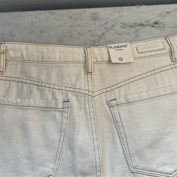 Blank NYC Cream Beige Denim Maxi Skirt women’s size 28 NWT - Picture 3 of 9